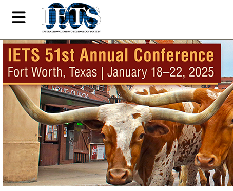 51st Annual Conference of the IETS (International Embryo Technology Society).