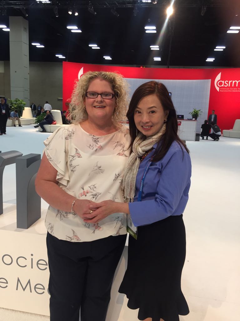 Louise Joy Brown with Lisa Ng Hamilton Thorne Sales Director 2017